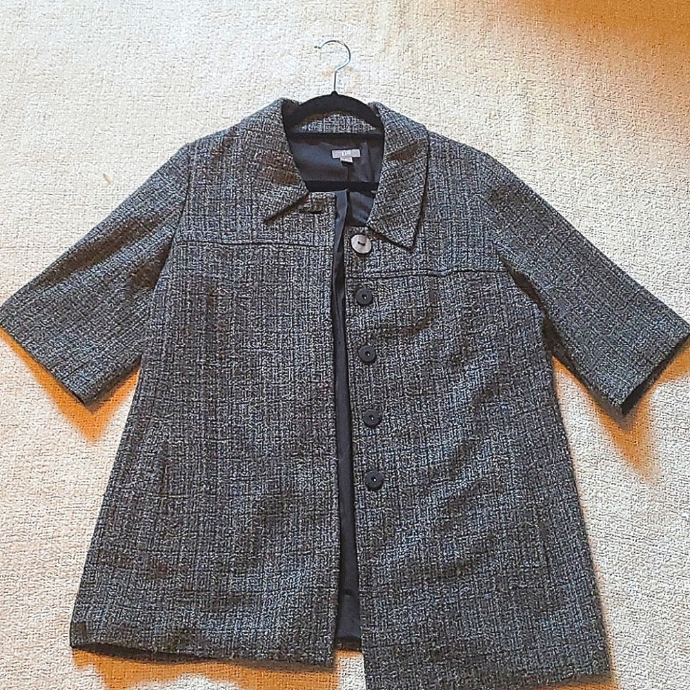 J-Jill Wool Short Sleeve Blazer